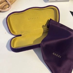 Gucci sunglass case
